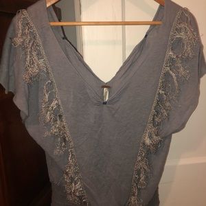 Free People Fringe top